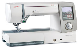 Janome Memory Craft sewing machine from the original catalog